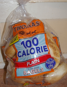 Thomas 100 calorie bagels