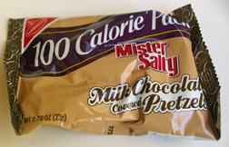 Mister Salty chocolate-covered pretzels